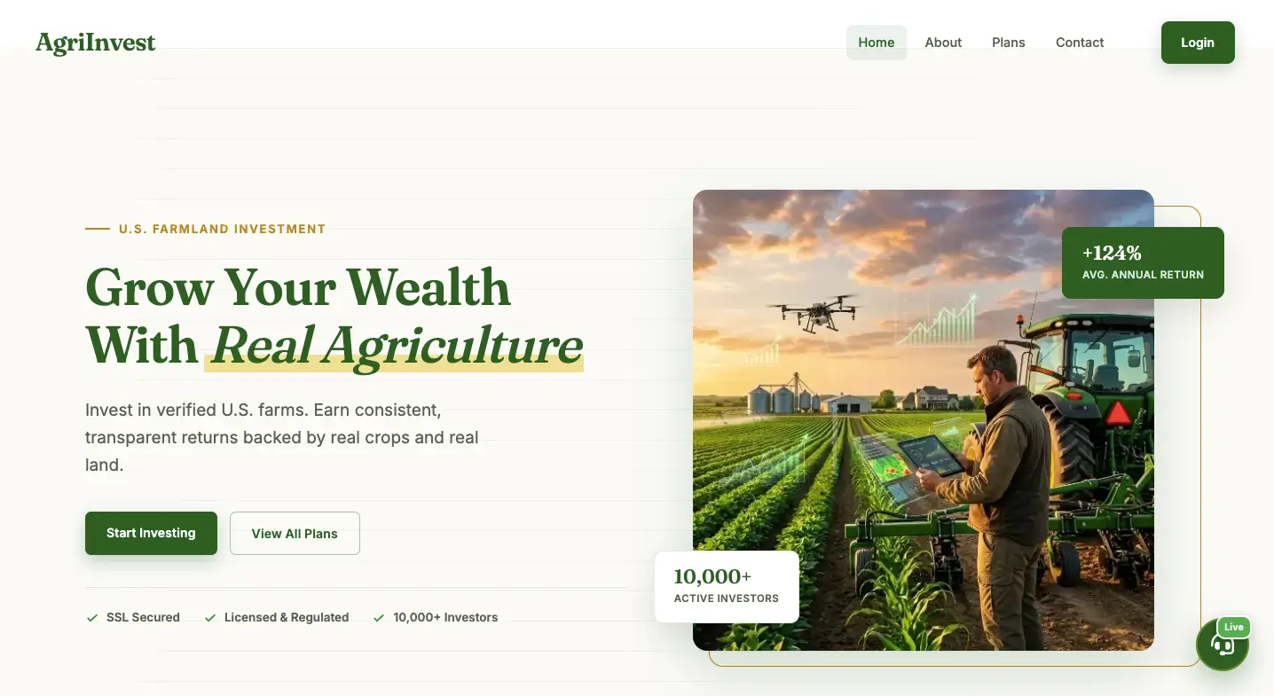 AgriInvestment Platform