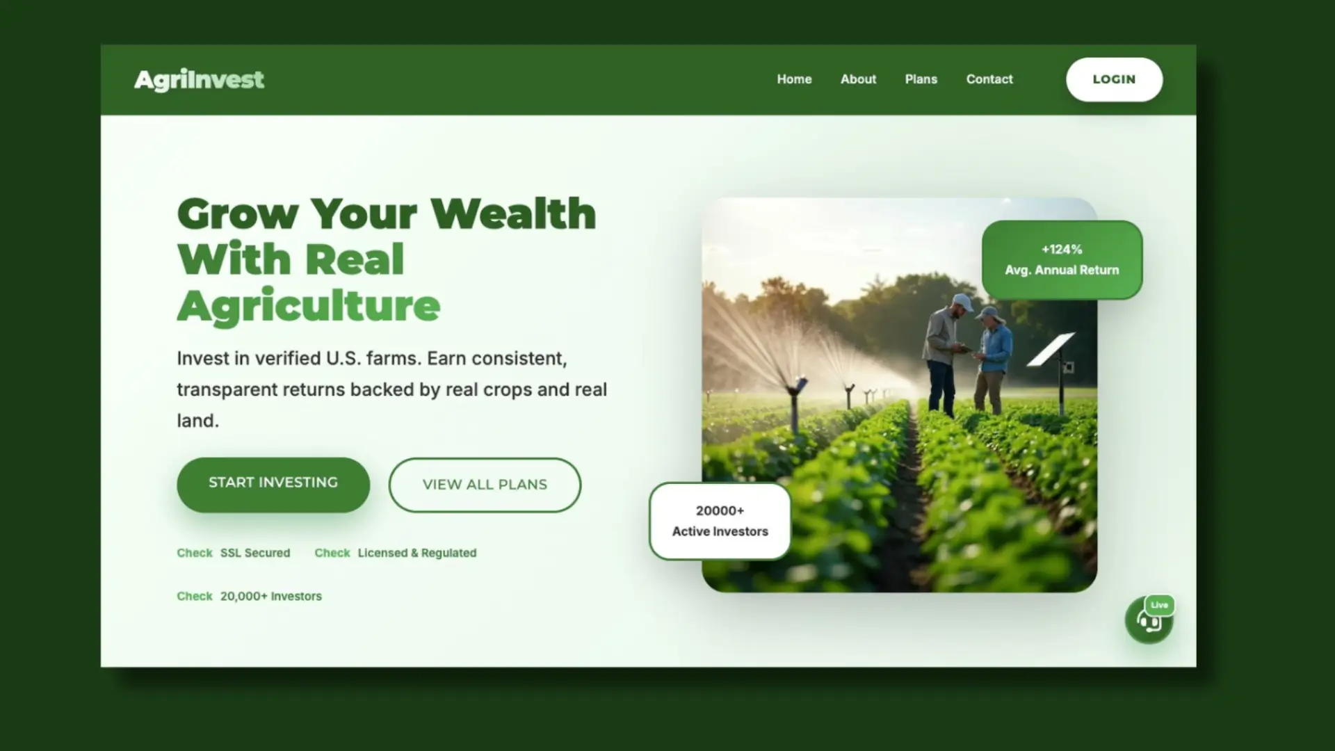 AgroInvestment Platform