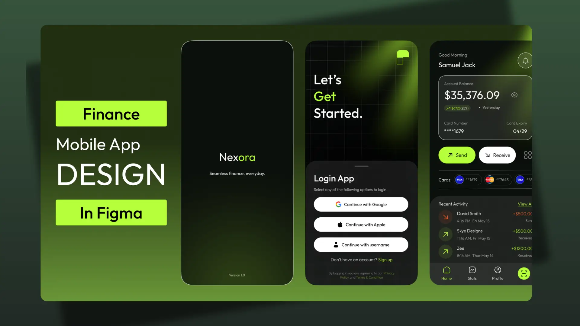 Nexora Fintech Mobile App