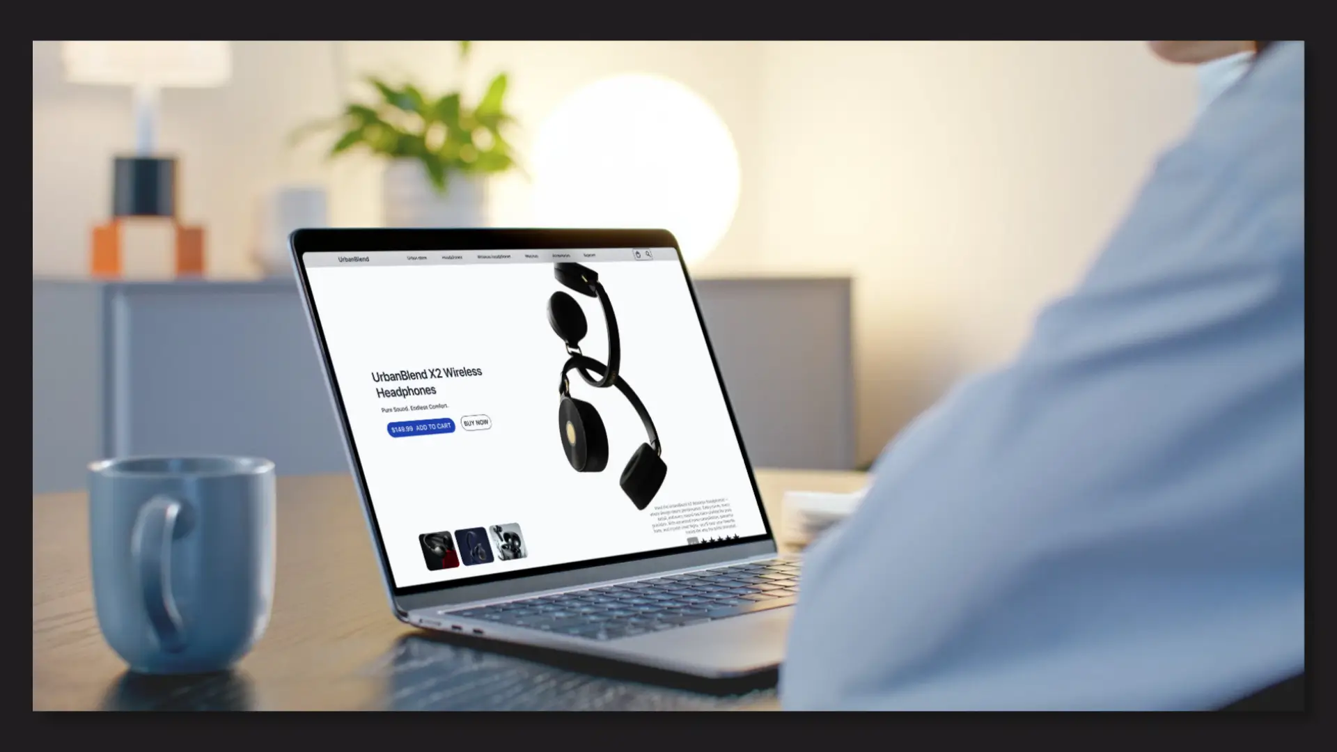 UrbanBlend E-commerce Experience